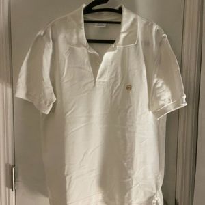 Brooks Brother White polo (Medium)